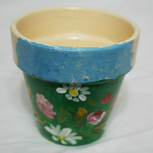 Flower Pot = Daisies & Roses