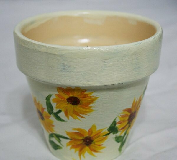 Flower Pot - Sunflowers