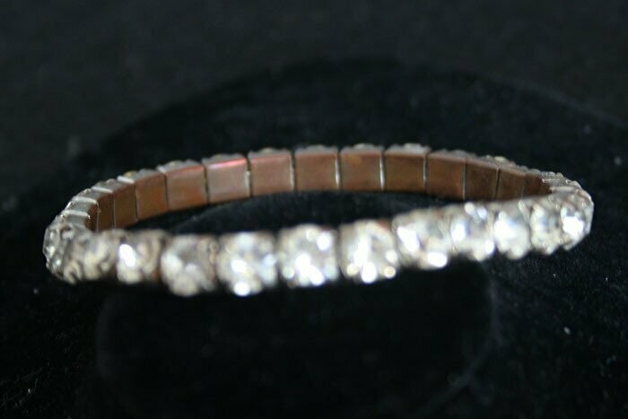 Bracelet - Zirconium - Silver