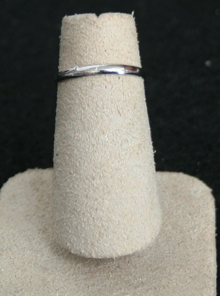 Ring - Silver - Plain - 3 1/2