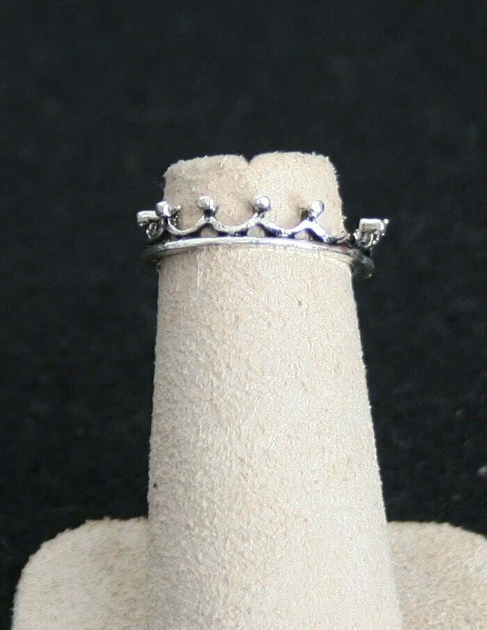 Ring - Silver - Crown - 4