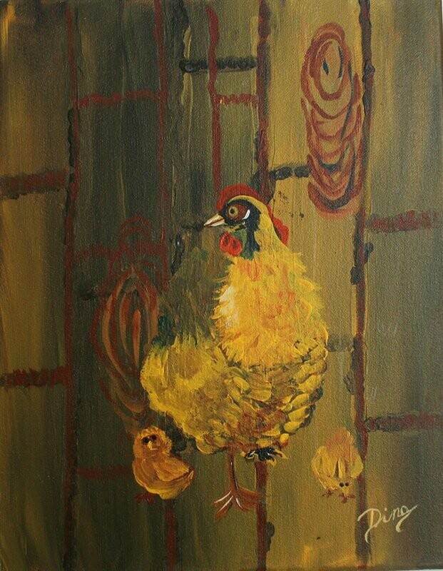 Painting - Mother Hen