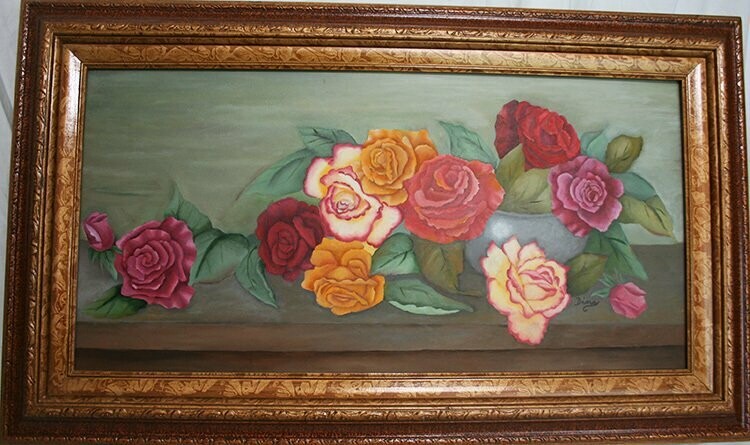Painting - Roses
