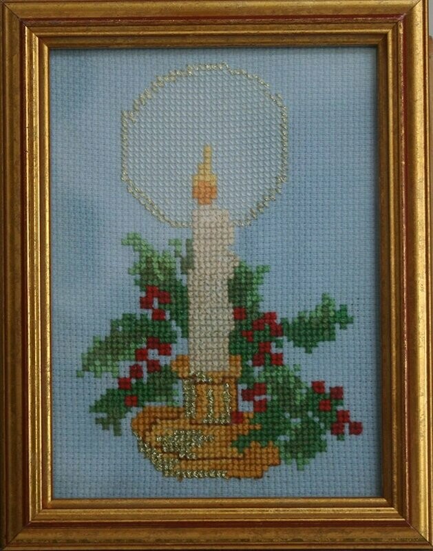 Needlepoint - Candle