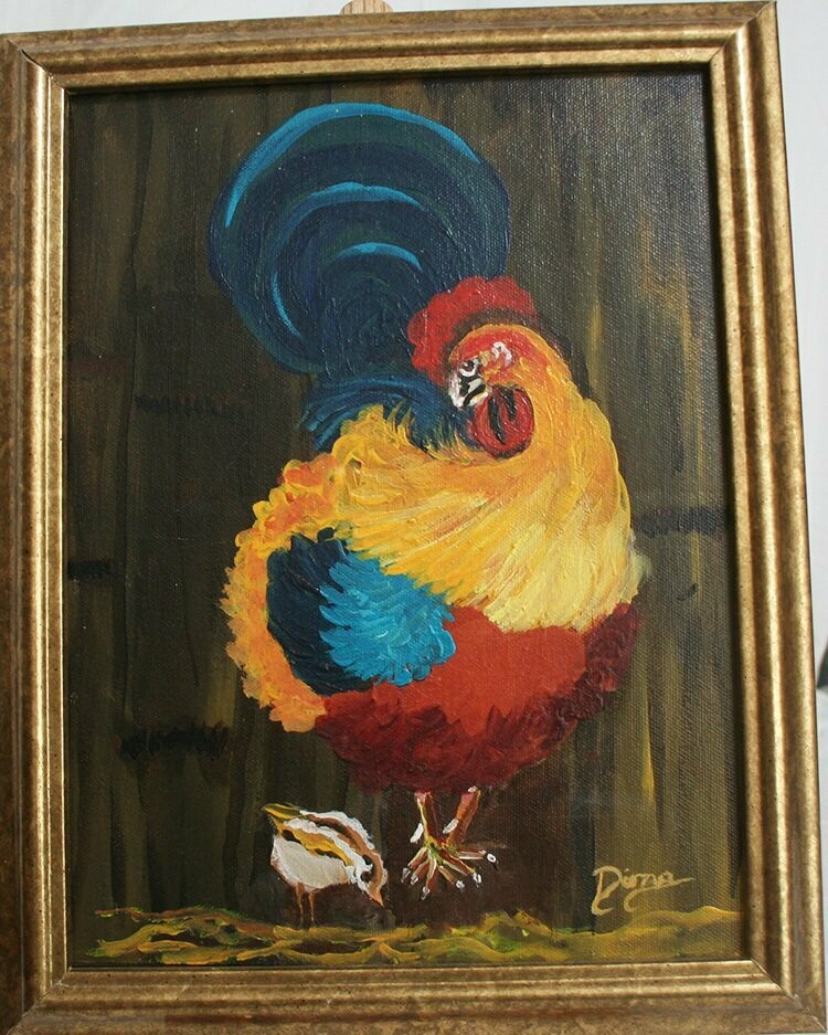 Painting - Proud Daddy