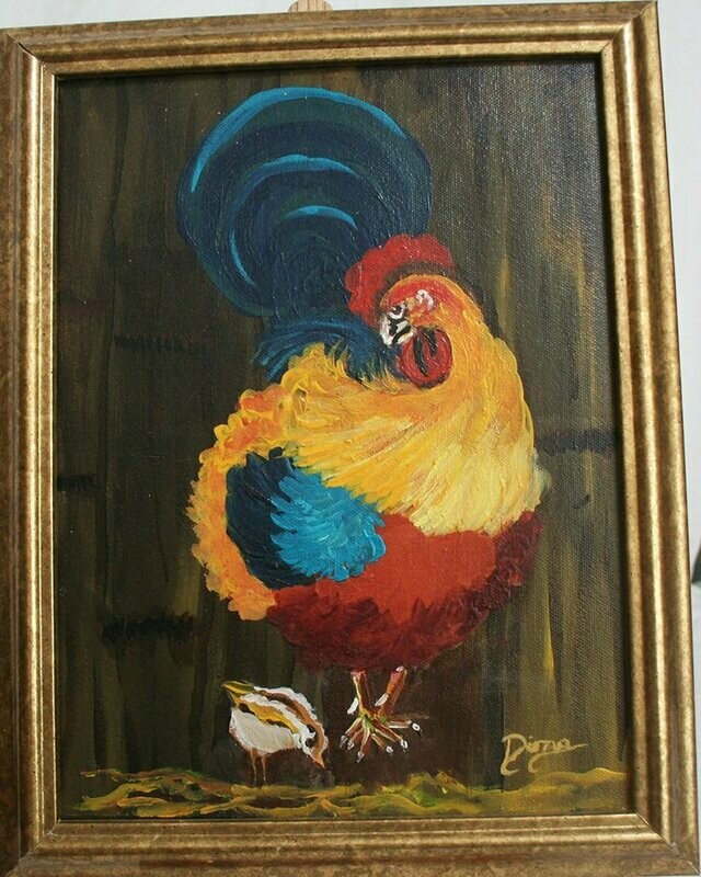 Painting - Proud Daddy
