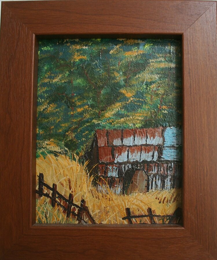 Painting - Rustic Barn