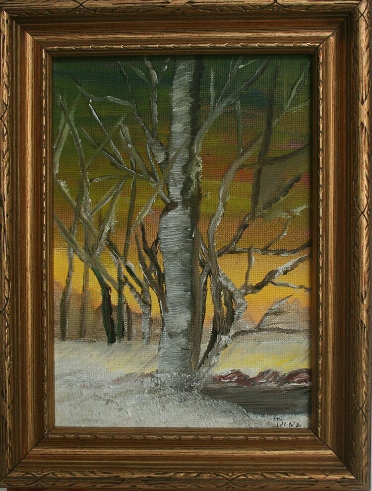 Painting - Bare Tree In Winter