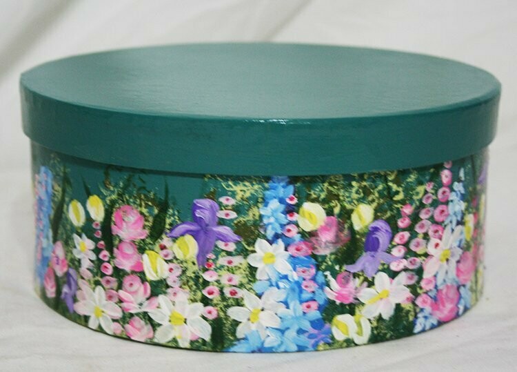 Round Box - Floral Design
