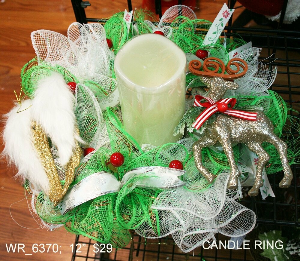 Christmas Wreath - Green - 12"