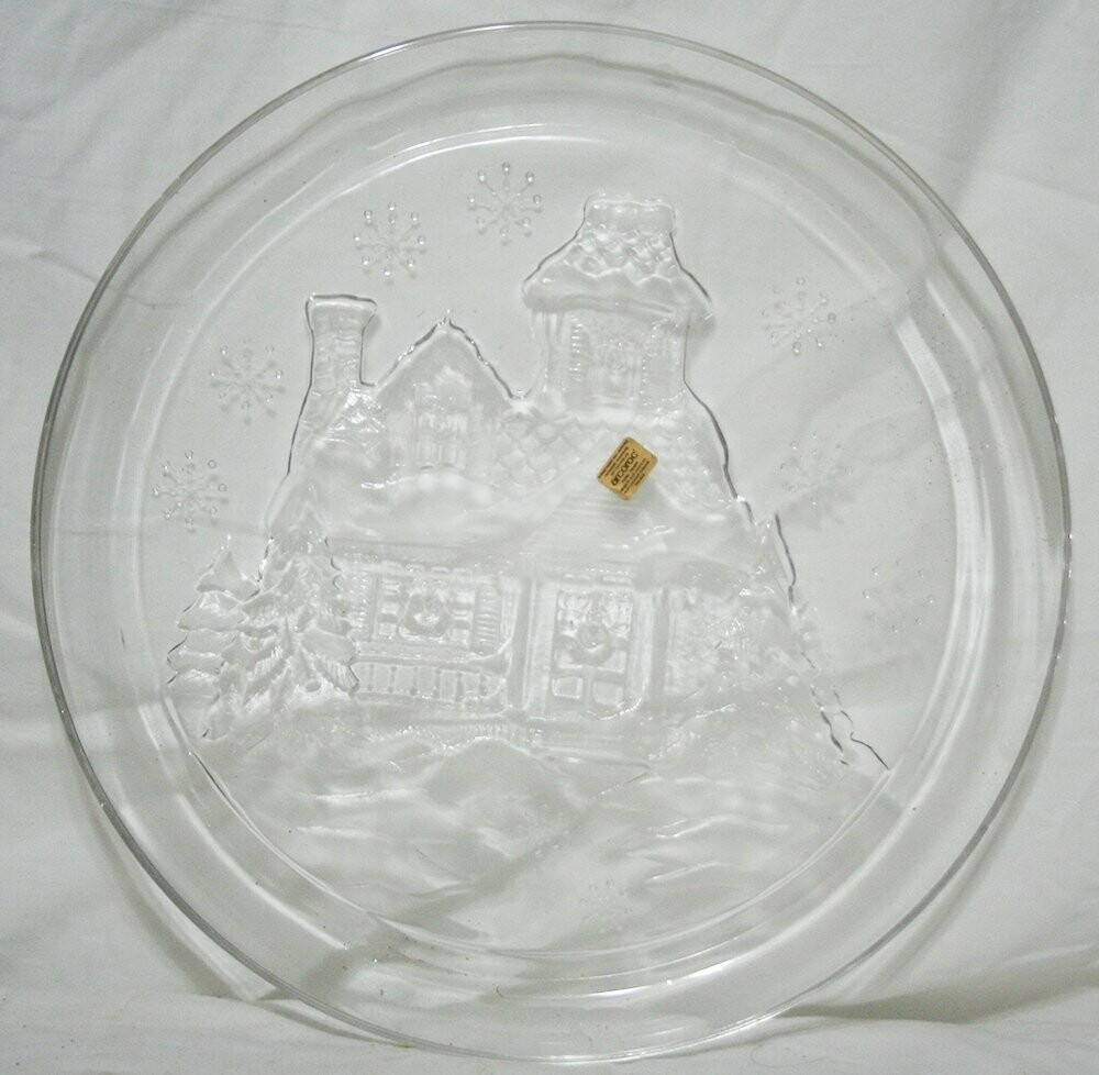 Christmas Platter - Glassware - 13"