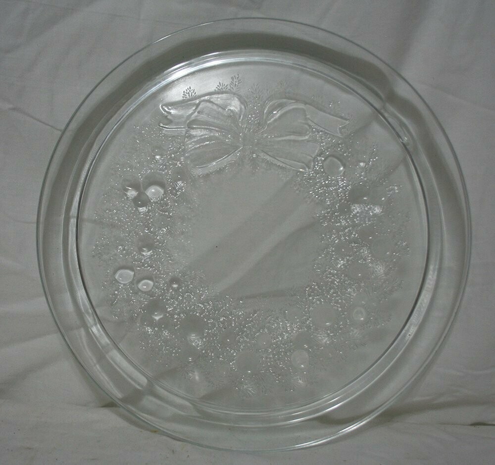 Christmas Platter - Glassware - 13"