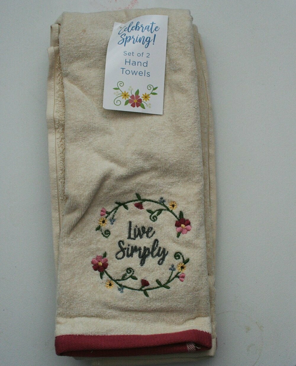 Kitchen Towel - Live Simply (Set of 2)