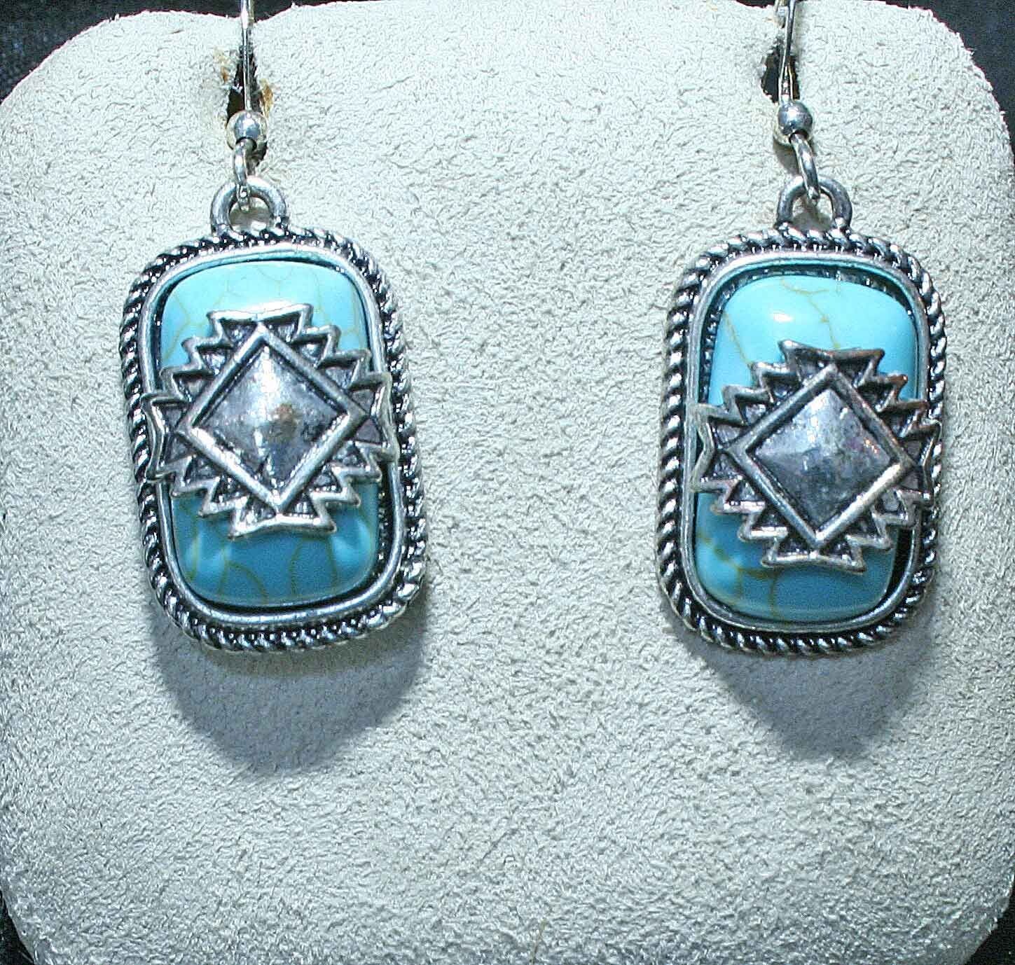 Earring-Howlite