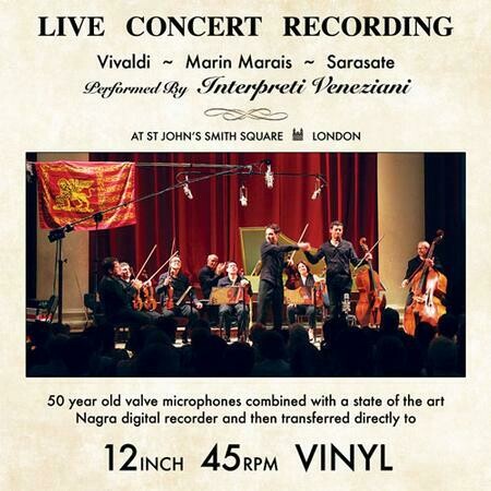 Interpreti Veneziani - Vivaldi Marais & Sarasate Live Concert Recording