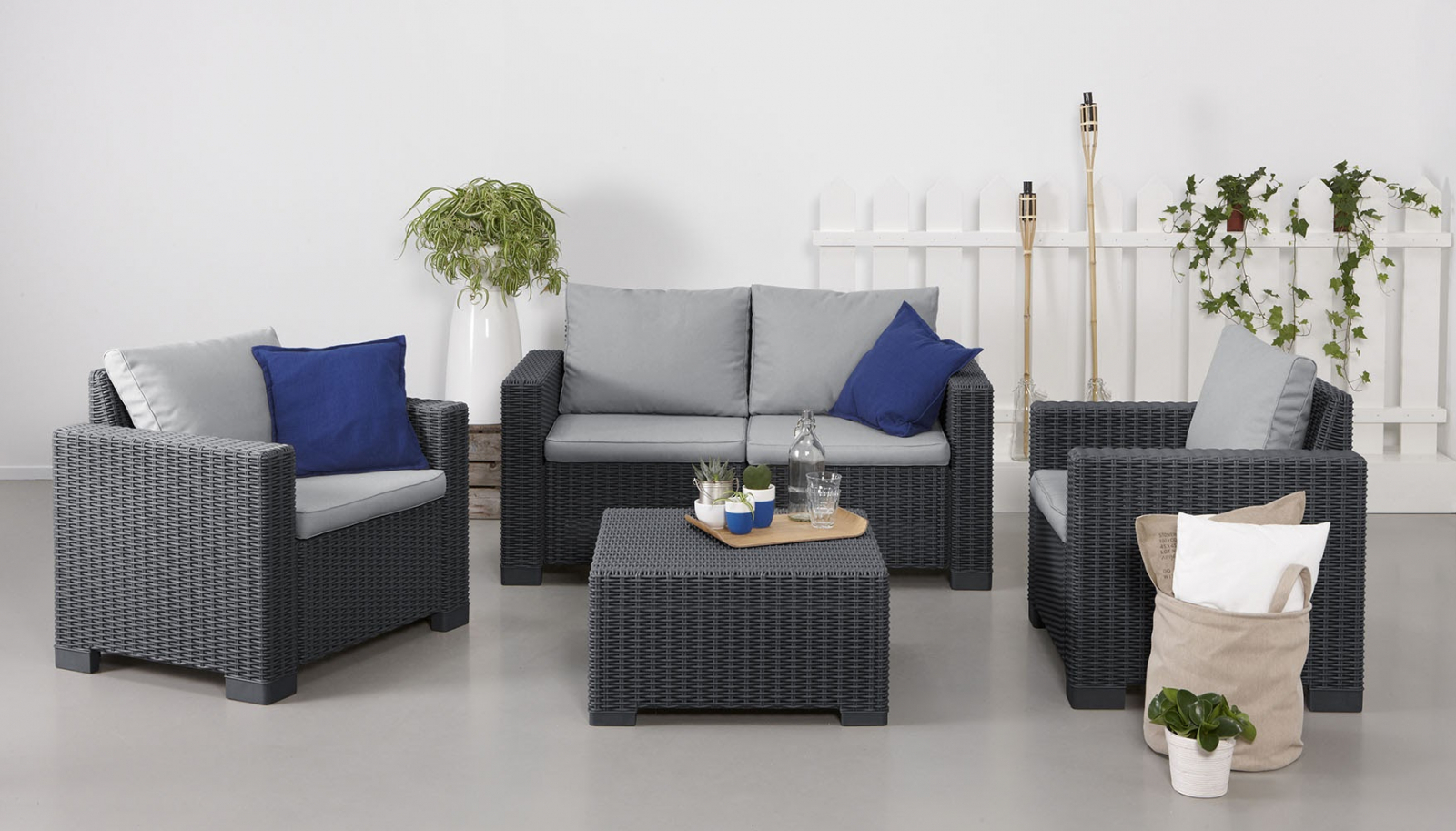 Комплект California 3 Seater (капучино)