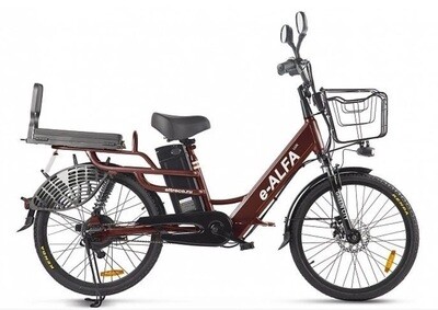 Электровелосипед Green City e-Alfa Lux