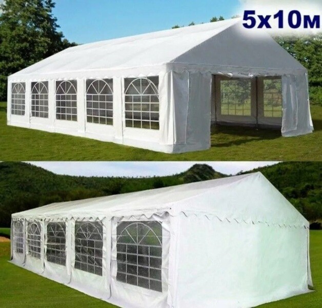 Садовый шатер-павильон 5х10 м AFM-1029W