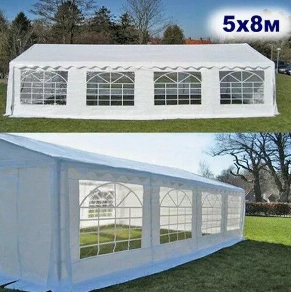 Садовый шатер-павильон 5х8 м AFM-1032W