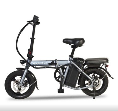 Электровелосипед Minako M1 серый