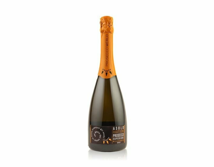 ASOLO PROSECCO SUPERIORE DOCG MILLESIMATO BRUT Confezione da 6 bottiglie 0.75 L