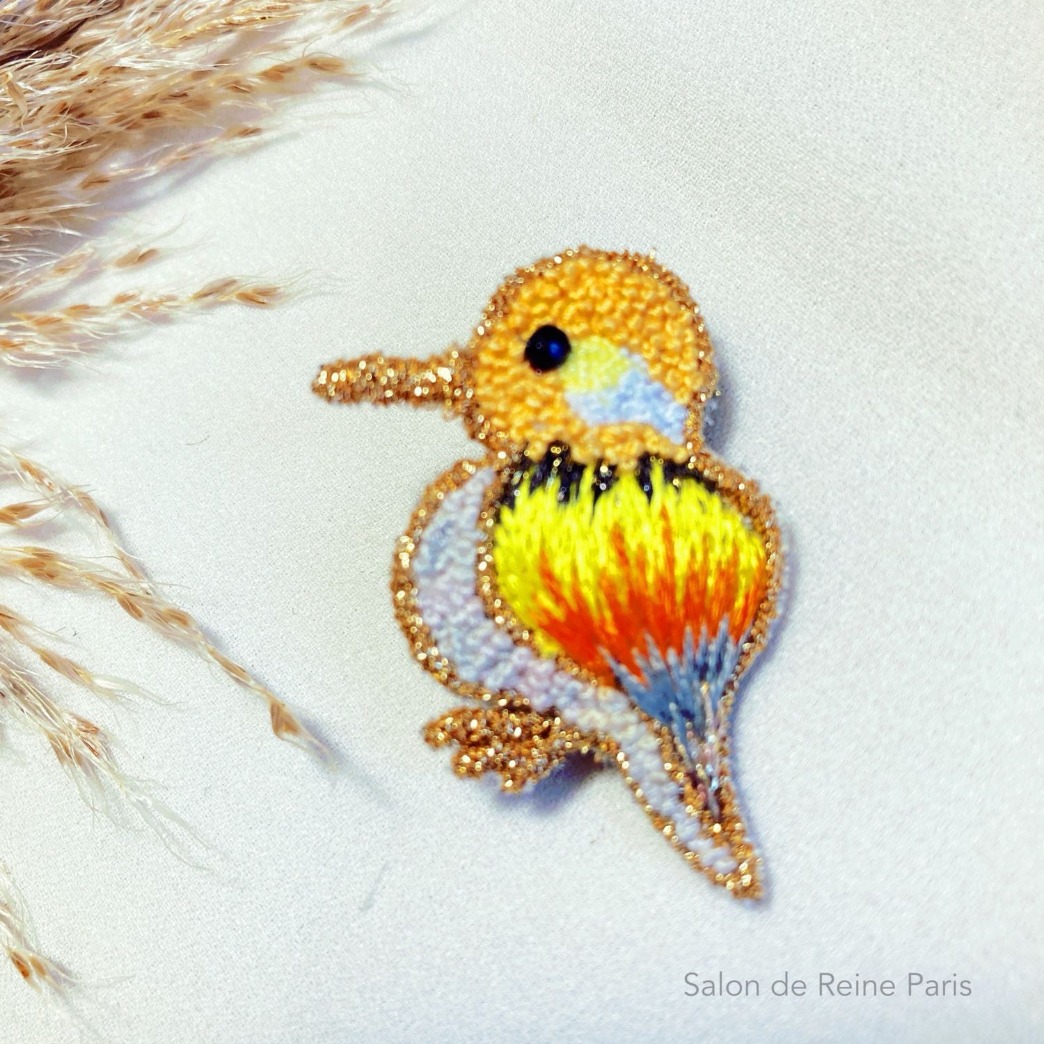 Broche Martin Pêcheur