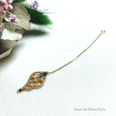 Attache de boucles d’oreilles Pétale