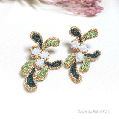 Boucles d’oreilles Gui
