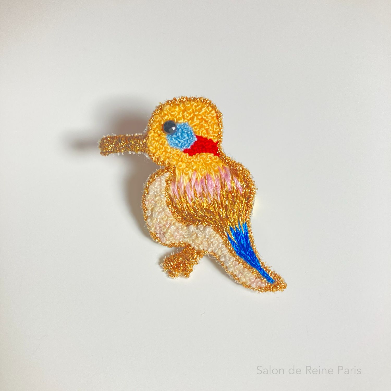Broche Martin Pêcheur