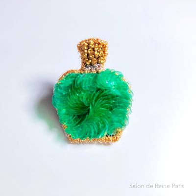 Broche Flacon Vintage