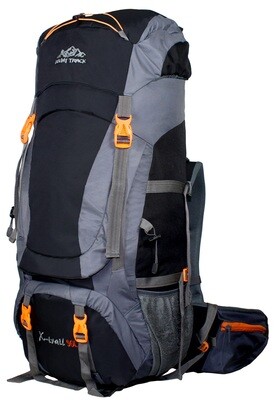 Mount Track X-Trail Hiking Rucksack 90 litres with Front Opening & Rain Cover