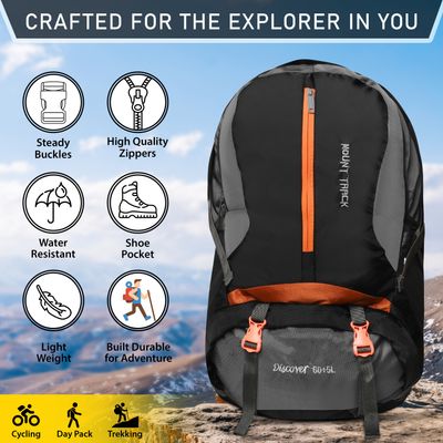 Mount Track Discover 65 Ltrs Rucksack, Hiking Backpack
