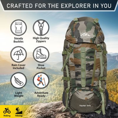 Mount Track Discover 9107 rucksack, hiking Backpack 75 Liter