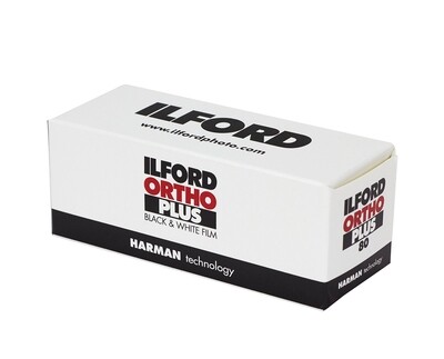 ILFORD Ortho 80 Plus Format 120 - Expired 12/2024