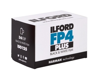 Ilford FP4 Plus 135-36 Black &amp; White Negative (Print) Film (ISO-125)  expired  09/2027