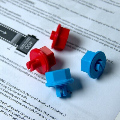 135mm bis 120 Film Adapter Kit: Laden Sie 35-mm-Filme in Kameras, die für das 120-Film-Format hergestellt wurden!