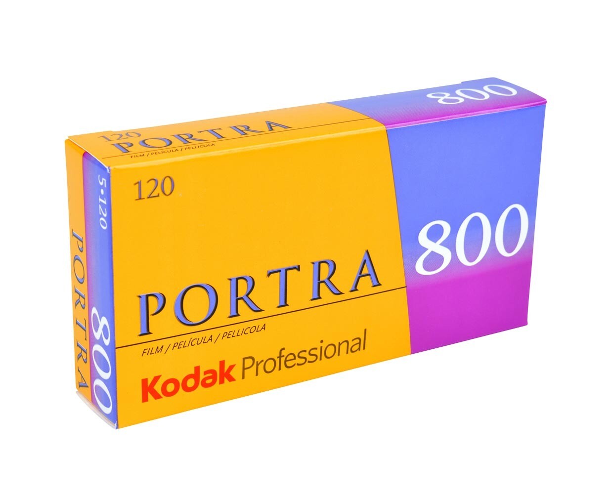 KODAK Portra 800, 120 Rollfilm MHD 02/2023