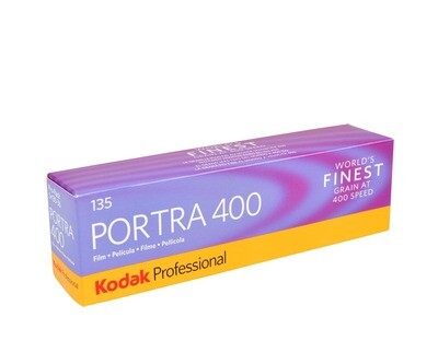 Kodak 35mm Professional Portra 400 Color Negative Film (Pro Pack, Five 36 Exposure Rolls) Expired 01/2024