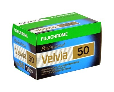 FUJIFILM Velvia 50 RVP, 135-36 expired 04/2027 back-ordered
