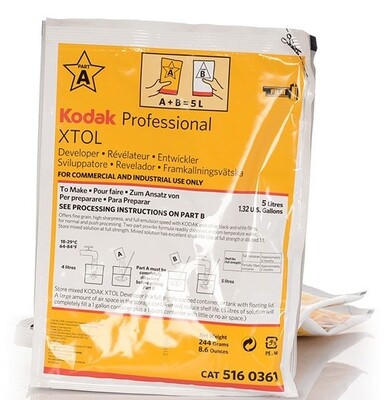 Kodak XTOL Filmentwickler, 5 Liter - 5160361 (Achtung Gesundheitsgefährdung) - Die bessere Alternativ ist ADOX XT-3 Developer -
