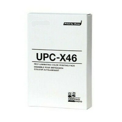 DNP Fotolusio (für Sony) 10 UPC-X46 Druckmedien für Passfotos Farbsublimationsdruck-Set 101,6 x 152,4 mm 10 Pakete à 25 Blatt - Auf Bestellung