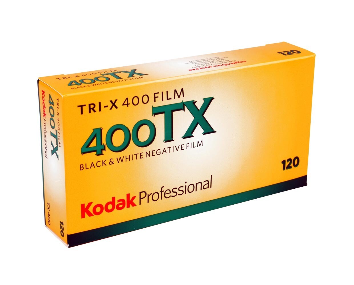 Kodak Tri-X Pan 400, TX-Pan Black & White Negative Film ISO 400,  format 120mm Size,  expired 04/2023