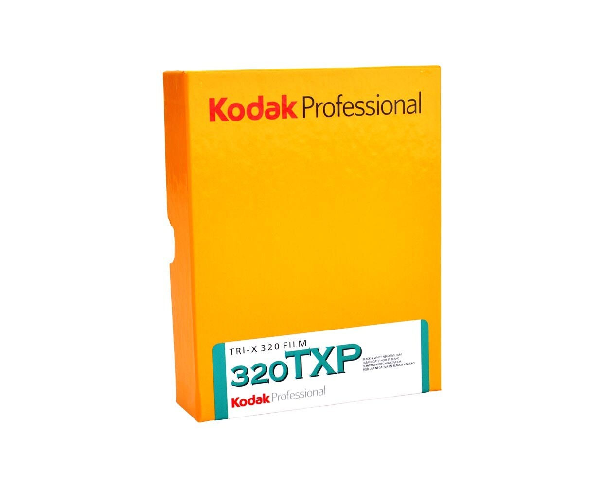 Kodak Professional Tri-X 320 Black and White Negative Film (4 x 5", 10 Sheets) expired 12/2021