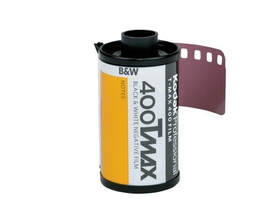 Kodak T-Max 400 TMY Professional 4053 Black & White Film ISO 400, 135-36 expired 07/2025