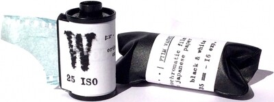 WASHI &quot;W&quot; 25 135-16 orthochromatic black &amp; white film