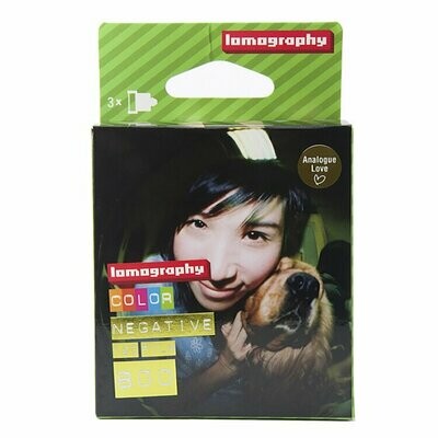 Lomography 800 Color Negative Film (35mm Roll Film, 36 Exposures, 3 Pack) date 09/2022