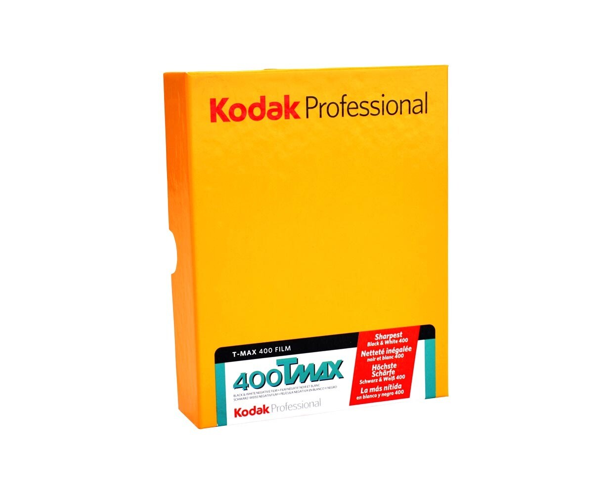 Kodak T-Max 400 Planfilm 10,2x12,7cm (4x5") 10 Blatt MHD 03/2022