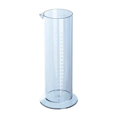 Measuring cylinder 1000ml - Plastic Graduate
