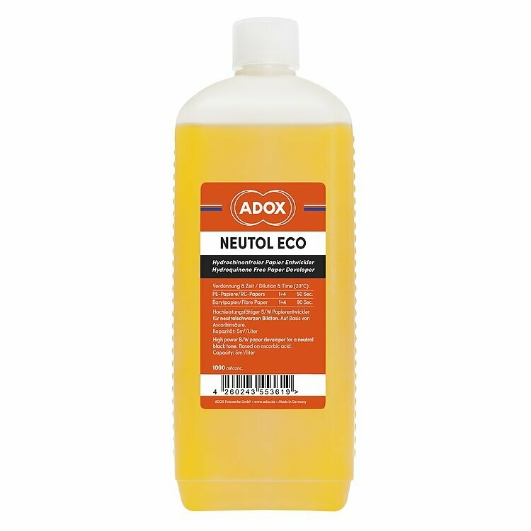 Adox Neutol Eco Papierentwickler s/w Verdünnung 1:4 1 Liter