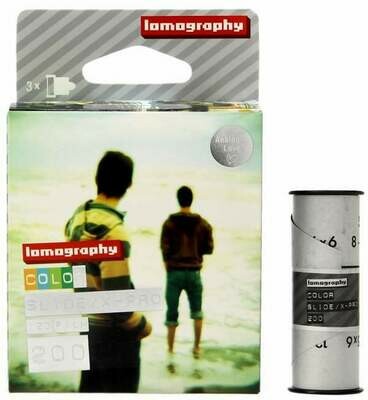 Lomography X-Pro Slide 200 Color Transparency Film (120 Roll Film, 3 Pack)  Date 05/2018